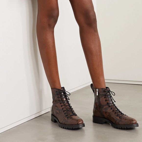 JIMMY CHOO | x KAIA K-Cruz leather ankle boots - Picture 2 of 11